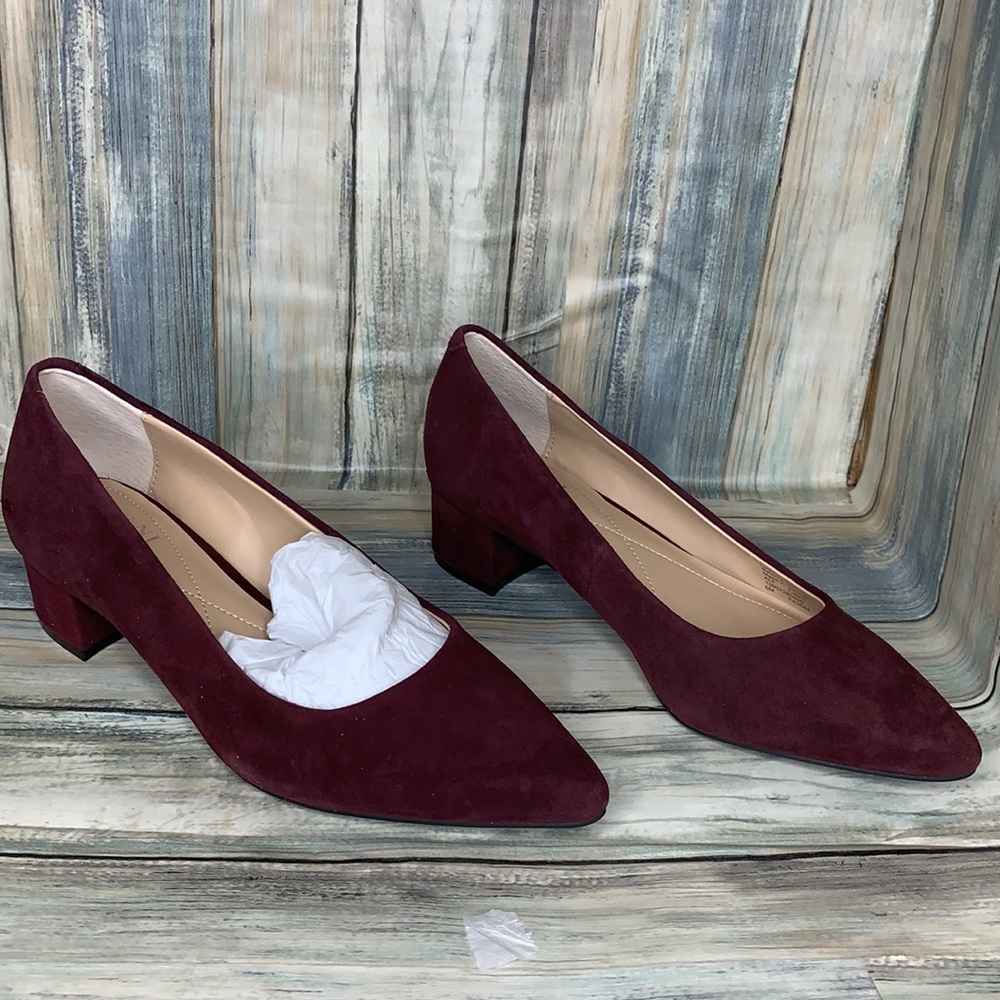 Alfani Women's Step N' Flex Cashh Low Block heels ✅